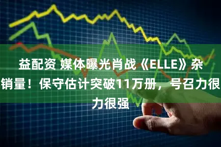 益配资 媒体曝光肖战《ELLE》杂志销量！保守估计突破11万册，号召力很强