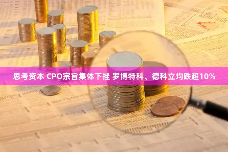 思考资本 CPO宗旨集体下挫 罗博特科、德科立均跌超10%