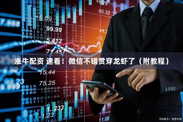 涨牛配资 速看！微信不错贯穿龙虾了（附教程）