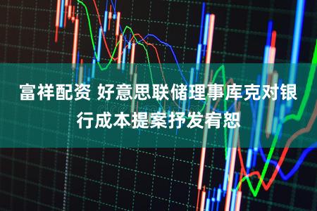 富祥配资 好意思联储理事库克对银行成本提案抒发宥恕